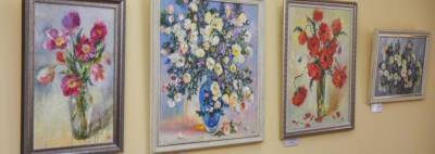 Персональная выставка живописи Олега Курашова проходит в библиотеке имени В. И. Ленина