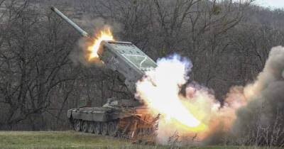 Украинские военные впервые применили ТОС-1 "Солнцепек" по российским войскам