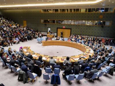 На заседании Совбеза ООН обсуждают военные преступления в Украине во время вторжения РФ. Трансляция
