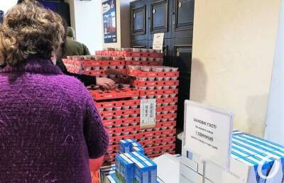 В одесских супермаркетах начали раздавать гуманитарку | Новости Одессы