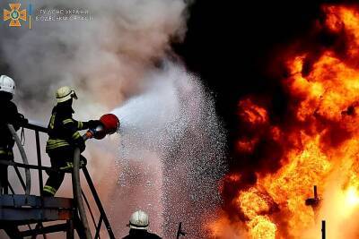 Как одесские спасатели тушили пожары после ракетных ударов | Новости Одессы
