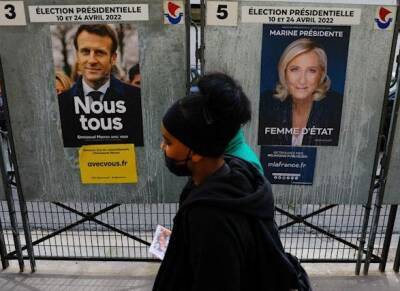 Выборы президента Франции: Макрон побеждает в опросах на фоне войны в Украине, но Ле Пен укрепляет позиции