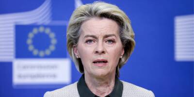 Глава Еврокомиссии призвала еще больше ужесточить санкции против РФ за ее военные преступления