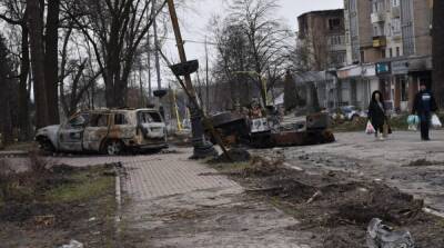 Зверства в Буче: органы правопорядка фиксируют военные преступления россиян