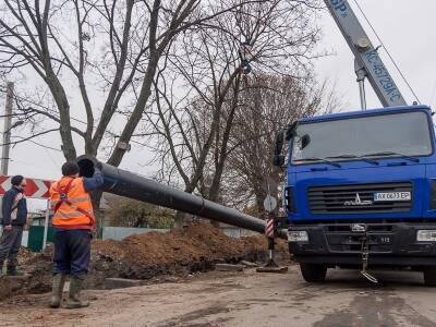 В Харькове восстановили девять водоводов