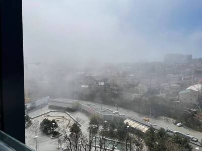 Часть Одессы окутал странный туман | Новости Одессы