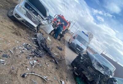 Два водителя пострадали в ДТП на встречной полосе в Твери