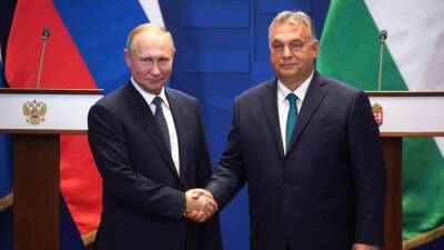 Орбан и Путин обсудили по телефону оплату российского газа за рубли
