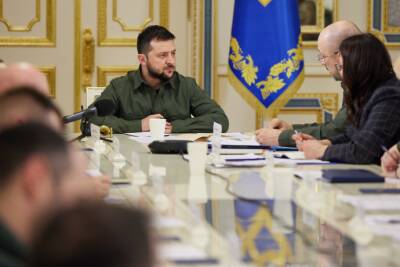 Президент Украины провел совещание с членами правительства по вопросам выполнения государственного бюджета