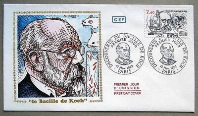 История Германии в почтовых марках: Роберт Кох