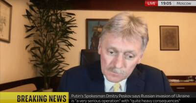 Песков признал, что войска РФ понесли "значительные потери" в Украине (видео)