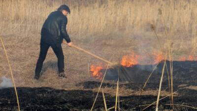 Где запрещается использование открытого огня на землях сельхозназначения