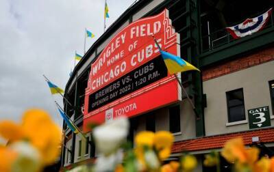 В США, под гимн Украины, открыли бейсбольный сезон