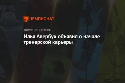 Илья Авербух - Илья Авербух объявил о начале тренерской карьеры - championat.com