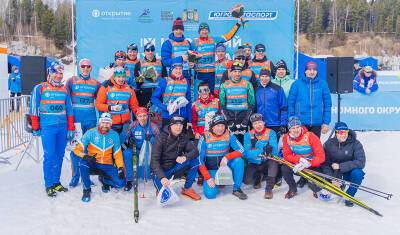Банк «Открытие»: Определились победители первого дня Югорского лыжного марафона