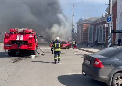 Ракетный обстрел вокзала в Краматорске. 39 человек погибли