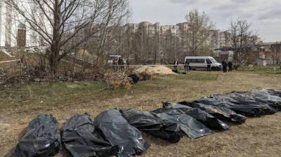 В Буче эксгумируют тела убитых российскими оккупантами