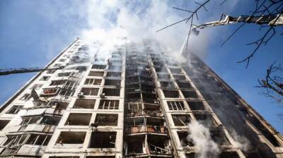 Оккупанты повредили более 200 жилых домов в Киеве