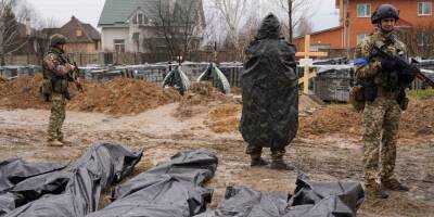 В Буче начали эксгумацию тел убитых российскими оккупантами