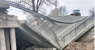Враг разрушил на Черниговщине 626 км дорог, первой возобновят трассу на Киев