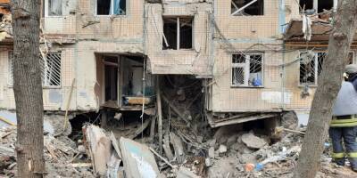 Информация о погибших уточняется. В Харькове в результате обстрела оккупантов серьезно повреждена жилая пятиэтажка