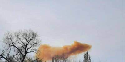 Взрыв цистерны с азотной кислотой: пары распространились в сторону позиций российских оккупантов под Кудряшовкой и Варваровкой