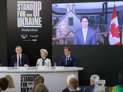 "Президент Зеленский, мы вас услышали!" Организаторы благотворительного марафона в Варшаве собрали € 9.1 млрд в поддержку Украины