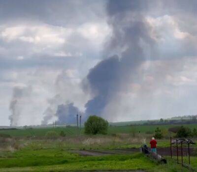 На территории Белгородской области горит объект минобороны рф. Среди местных жителей есть пострадавший - губернатор