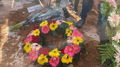 "Ты погиб как герой": похоронен Вячеслав Голев, убитый террористами в Ариэле