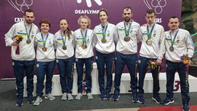 Сборная Украины выиграла 12 медалей в восьмой день Дефлимпиады и лидирует в медальном зачете