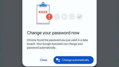 Ассистент Google самостоятельно поменяет украденные пароли