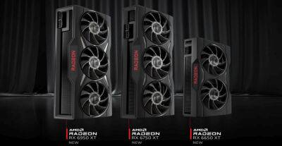 Radeon RX 6050 XT — AMD анонсировала разогнанные версии видеокарт RX 6000 для ПК [цены, дата выхода и отличия]