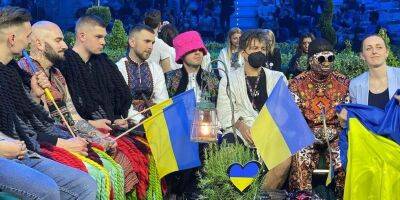 «Гордость за страну». Украинские знаменитости прокомментировали выступление Kalush Orchestra в первом полуфинале Евровидения 2022