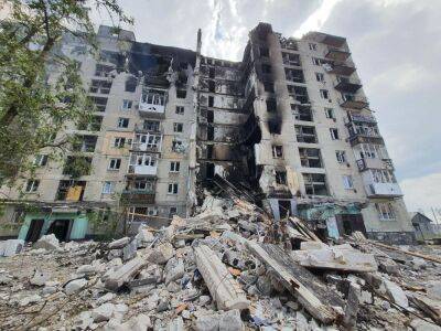 Российские оккупанты повредили в Северодонецке 70% жилых домов