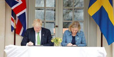 Великобритания и Швеция подписали соглашение о взаимной безопасности