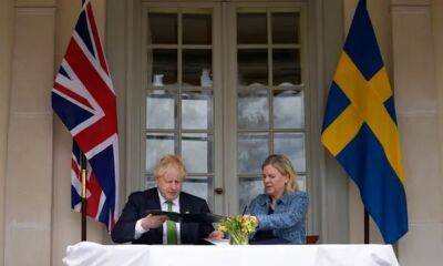 Великобритания заключила со Швецией новое соглашение о взаимных гарантиях безопасности