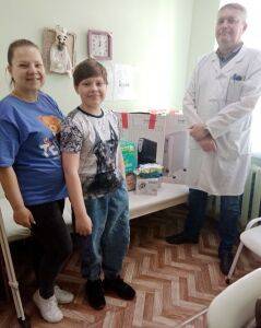 Педиатрический стационар Кунгурской больницы получил очередную партию помощи