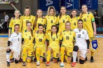 Женские сборные Литвы и Казахстана по футзалу начали турнир нулевой ничьей