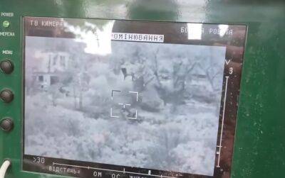 Військові показали, як знищують ворожу техніку у Рубіжному (відео)