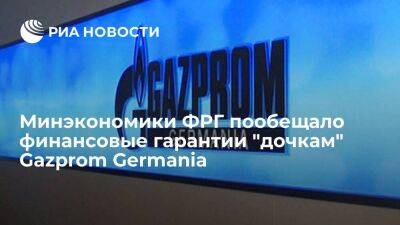 Глава Минэкономики Германии Хабек пообещал финансовые гарантии "дочкам" Gazprom Germania