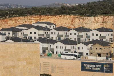 Израиль одобрил строительство тысяч домов в поселениях. США - против
