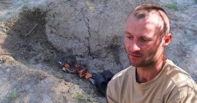 Пришлось выбираться из могилы: под Черниговом мужчине удалось уцелеть после расстрела ВС РФ (видео)