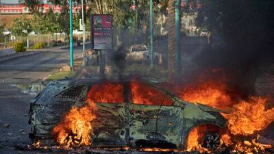Полиция в Лоде повышает боеготовность из-за арабского марша и угрозы беспорядков