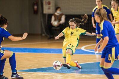 Женская сборная Боснии и Герцеговины по футзалу в Литве разгромила команду хозяек