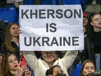 РФ неспособна добиться политических целей вторжения в Украину, происходящее в Херсоне подчеркивает это – разведка Британии