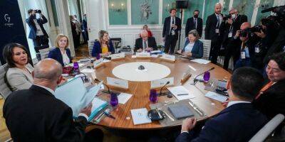 Встреча глав МИД G7. Страны продолжат поставки оружия Украине и будут усиливать экономическую и политическую изоляцию РФ — заявление