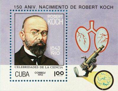 История Германии в почтовых марках: Роберт Кох