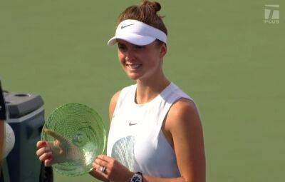 Одесская теннисистка Элина Свитолина скоро станет мамой