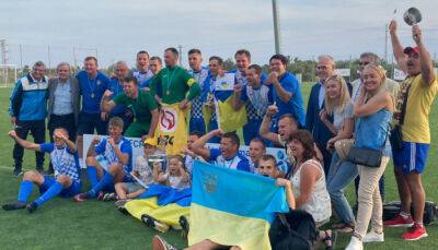 Паралимпийская сборная Украины в шестой раз выиграла чемпионат мира по футболу