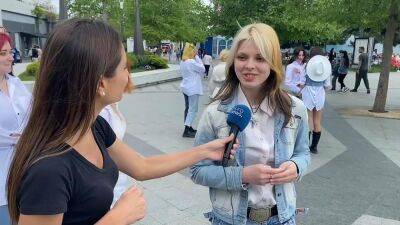 В Одессе празднуют победу на "Евровидении"